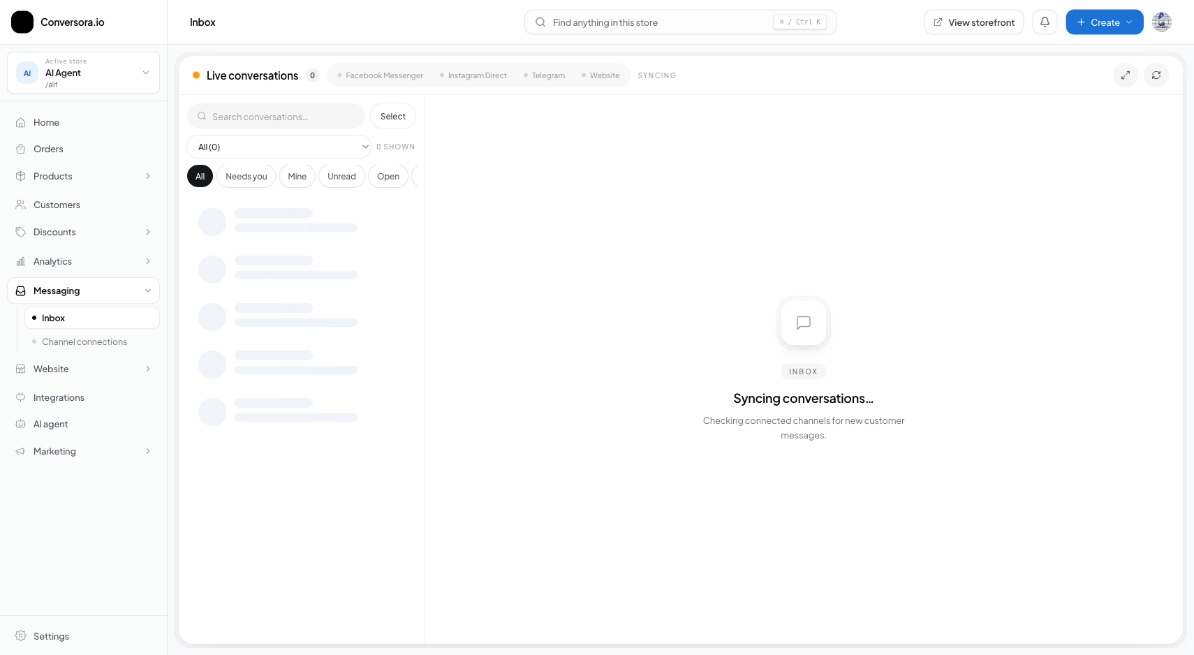 Connecting Telegram Bot for Customer Support & Store Alerts